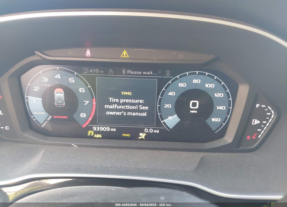 2020 AUDI Q3 PREMIUM 45 TFSI QUATTRO TIPTRONIC VIN: WA1AECF33L1057665