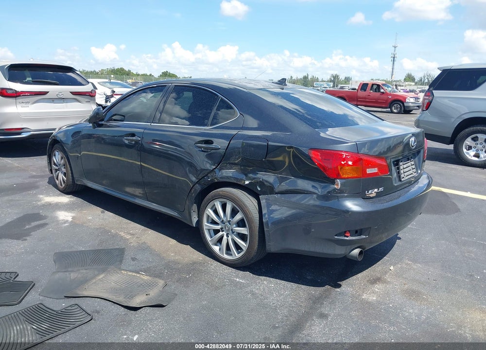 2007 LEXUS IS 250 VIN: JTHCK262275014330