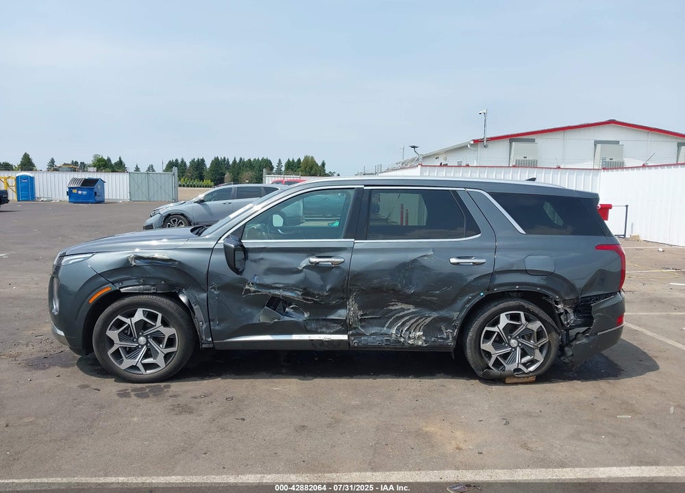 2022 HYUNDAI PALISADE CALLIGRAPHY VIN: KM8R7DHE0NU476786