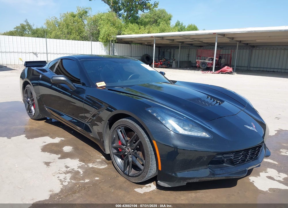 2017 CHEVROLET CORVETTE STINGRAY Z51 VIN: 1G1YH2D70H5111704