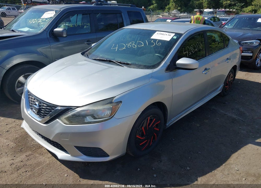 2017 NISSAN SENTRA S VIN: 3N1AB7AP1HY238351