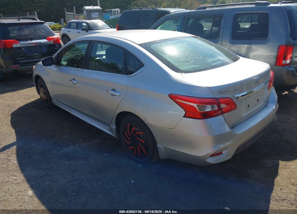 2017 NISSAN SENTRA S VIN: 3N1AB7AP1HY238351