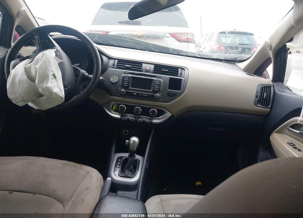2014 KIA RIO VIN: KNADN5A33E6338132