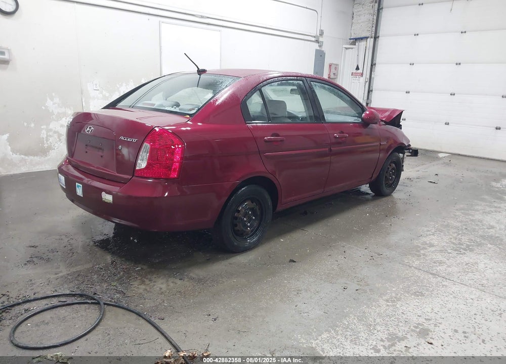 2008 HYUNDAI ACCENT VIN: KMHCN46C38U270962