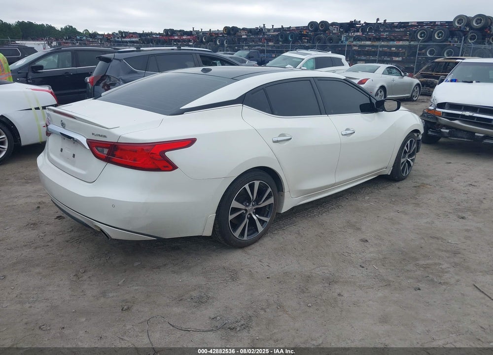 2016 NISSAN MAXIMA VIN: 1N4AA6AP0GC404009