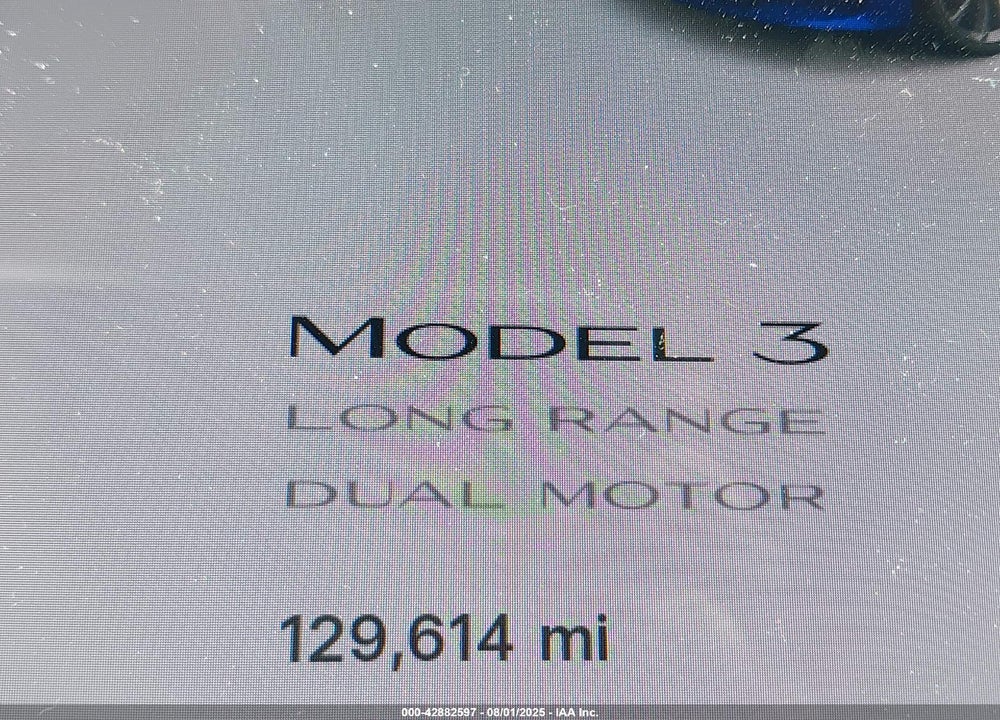 2018 TESLA MODEL 3 LONG RANGE/PERFORMANCE VIN: 5YJ3E1EB5JF187365