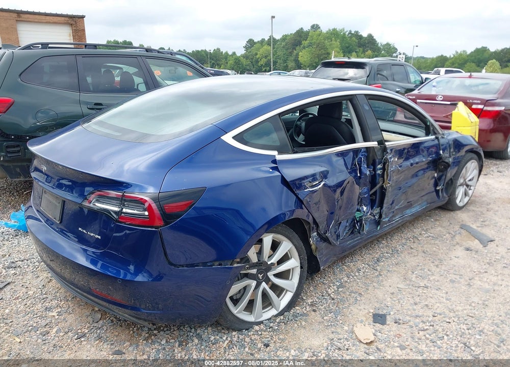 2018 TESLA MODEL 3 LONG RANGE/PERFORMANCE VIN: 5YJ3E1EB5JF187365