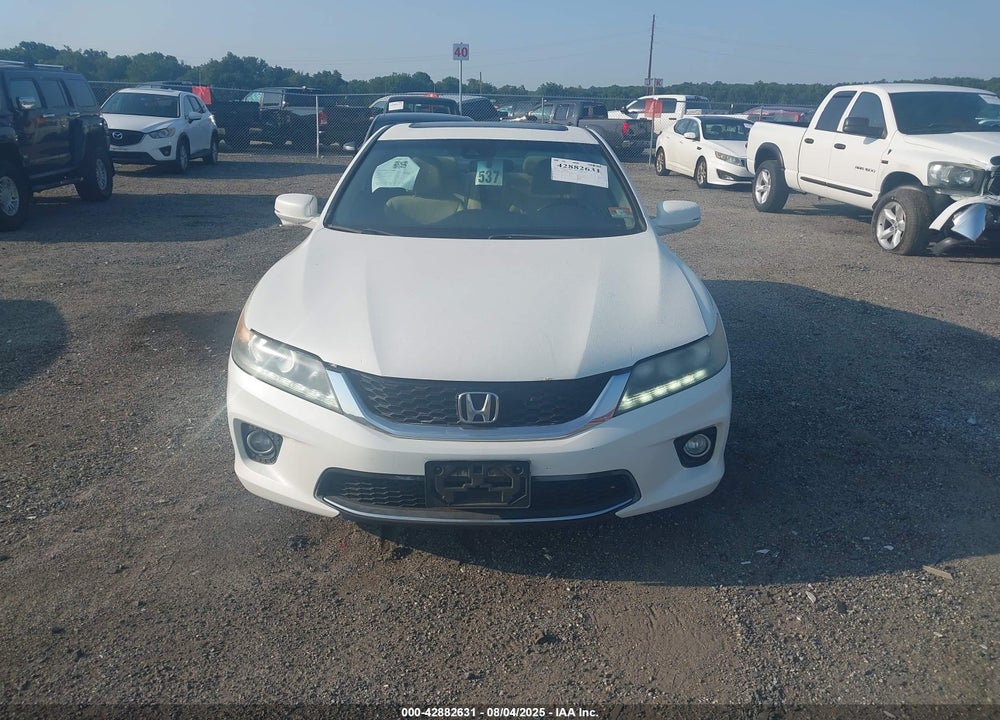 2013 HONDA ACCORD EX-L V-6 VIN: 1HGCT2B85DA004906