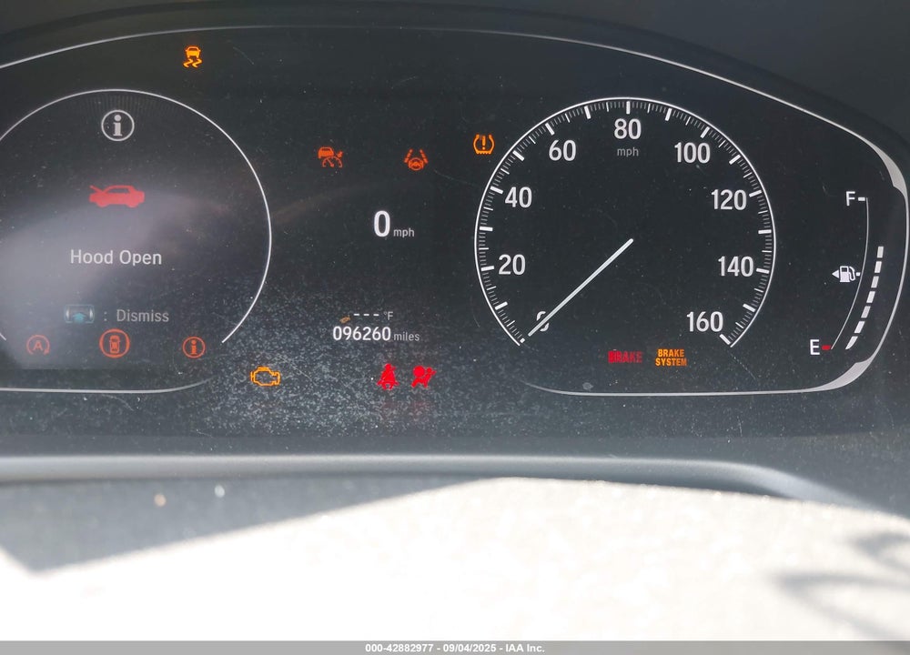 2021 HONDA ACCORD VIN: 1HGCV1F19MA069257