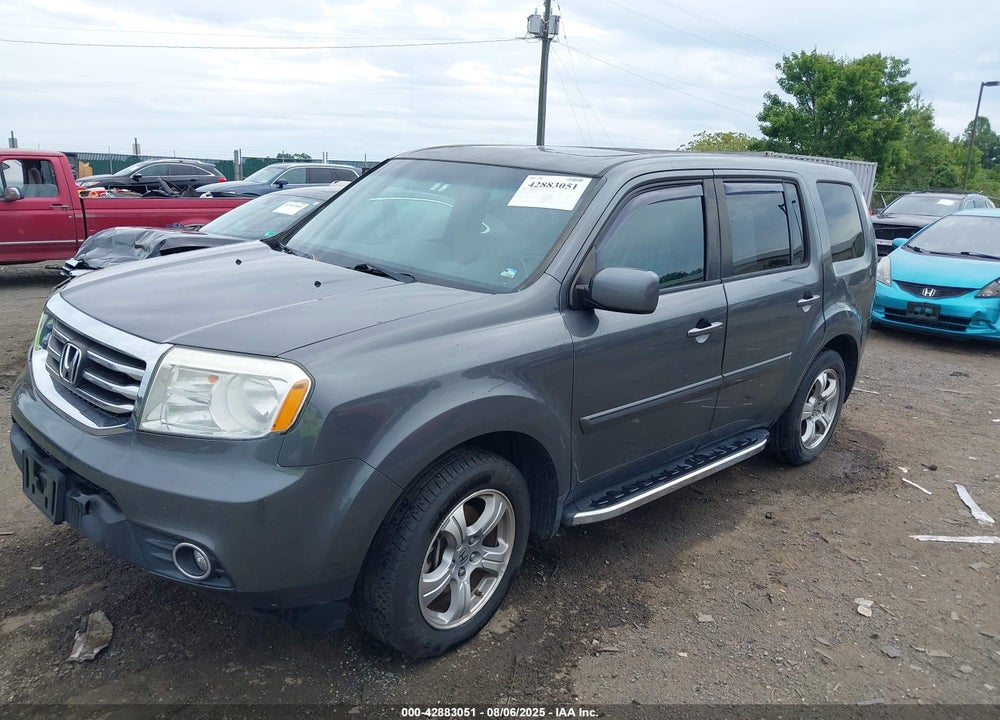 2013 HONDA PILOT EX-L VIN: 5FNYF4H51DB008950