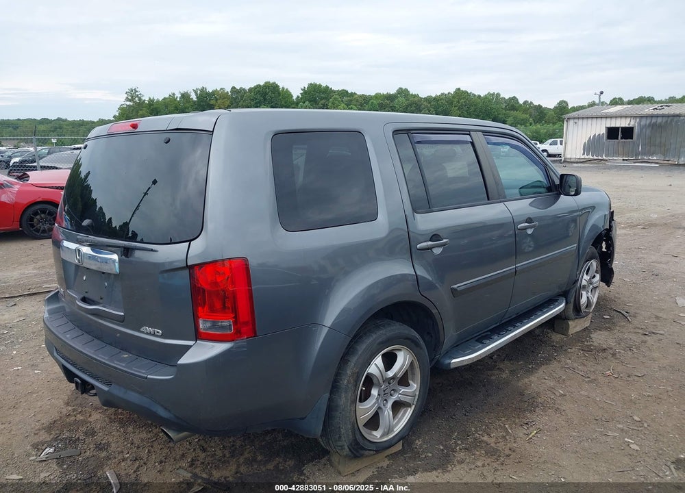 2013 HONDA PILOT EX-L VIN: 5FNYF4H51DB008950