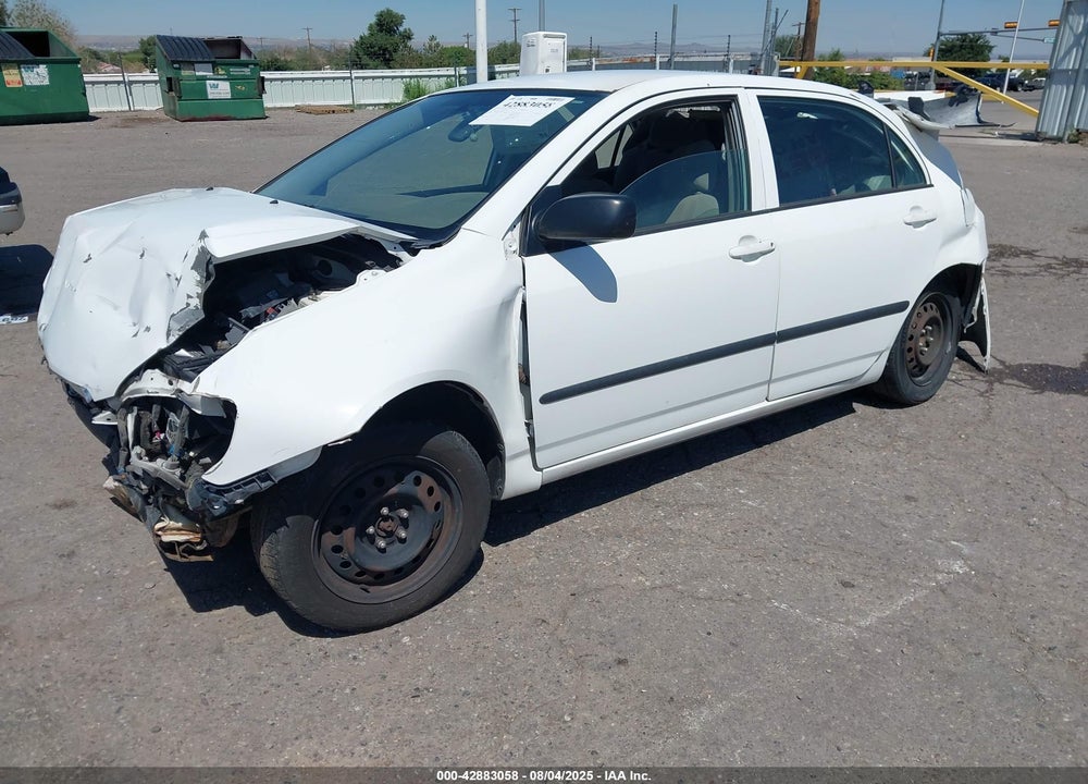 2005 TOYOTA COROLLA CE VIN: JTDBR32E252067106