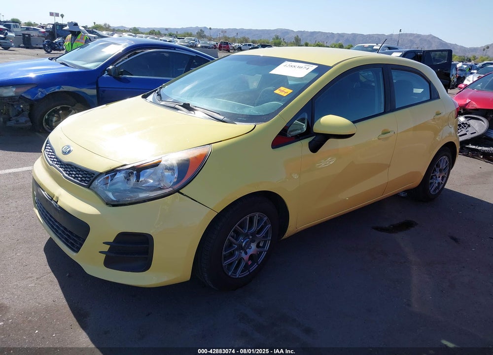 2016 KIA RIO VIN: KNADM5A31G6676571