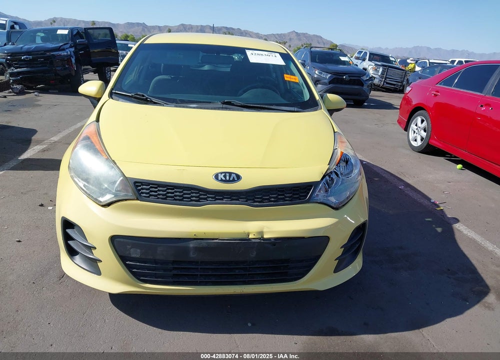 2016 KIA RIO VIN: KNADM5A31G6676571