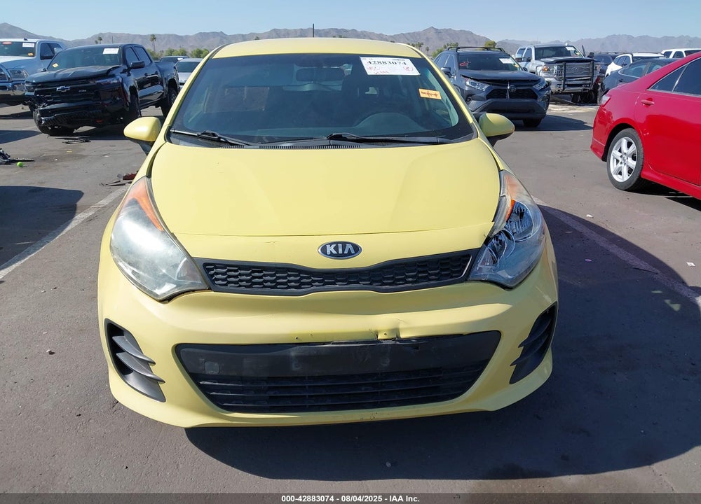 2016 KIA RIO VIN: KNADM5A31G6676571