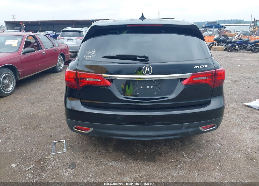 2015 ACURA MDX VIN: 5FRYD3H29FB007732