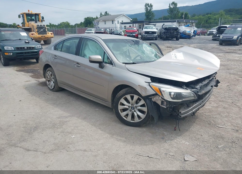 2016 SUBARU LEGACY 2.5I PREMIUM VIN: 4S3BNAC68G3064361
