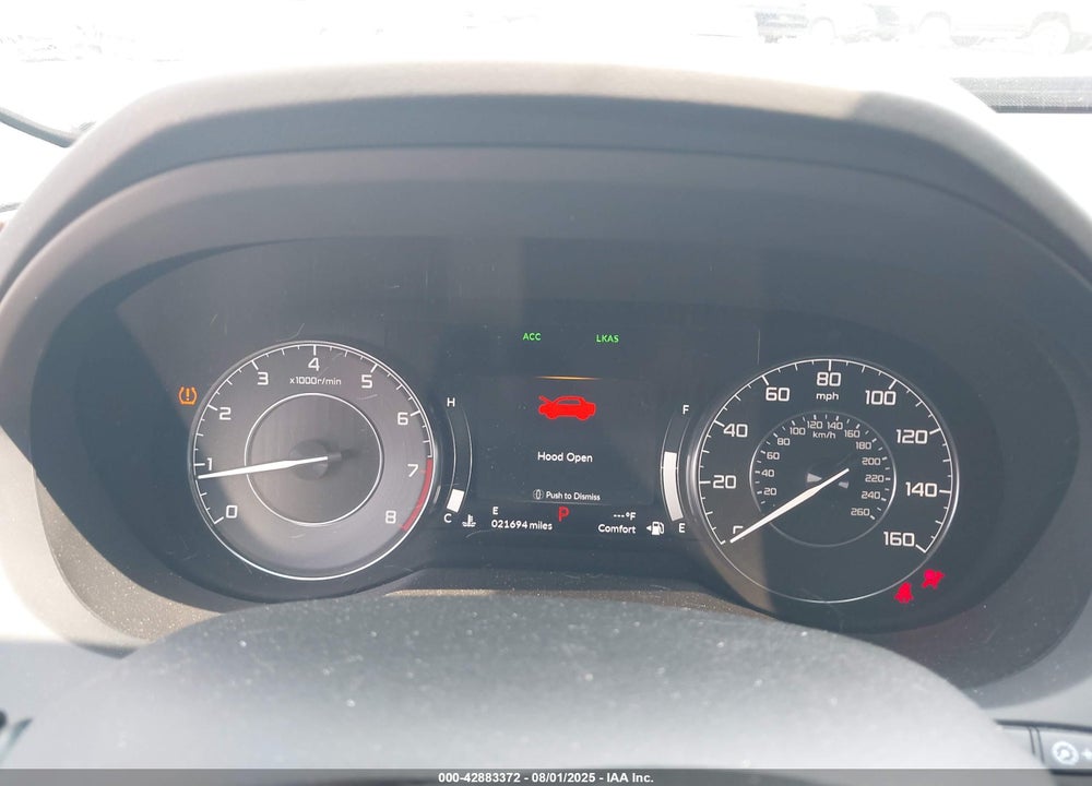2021 ACURA RDX VIN: 5J8TC2H71ML044483