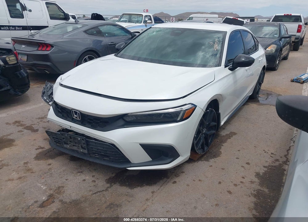 2022 HONDA CIVIC SPORT VIN: 19XFL2H89NE013965