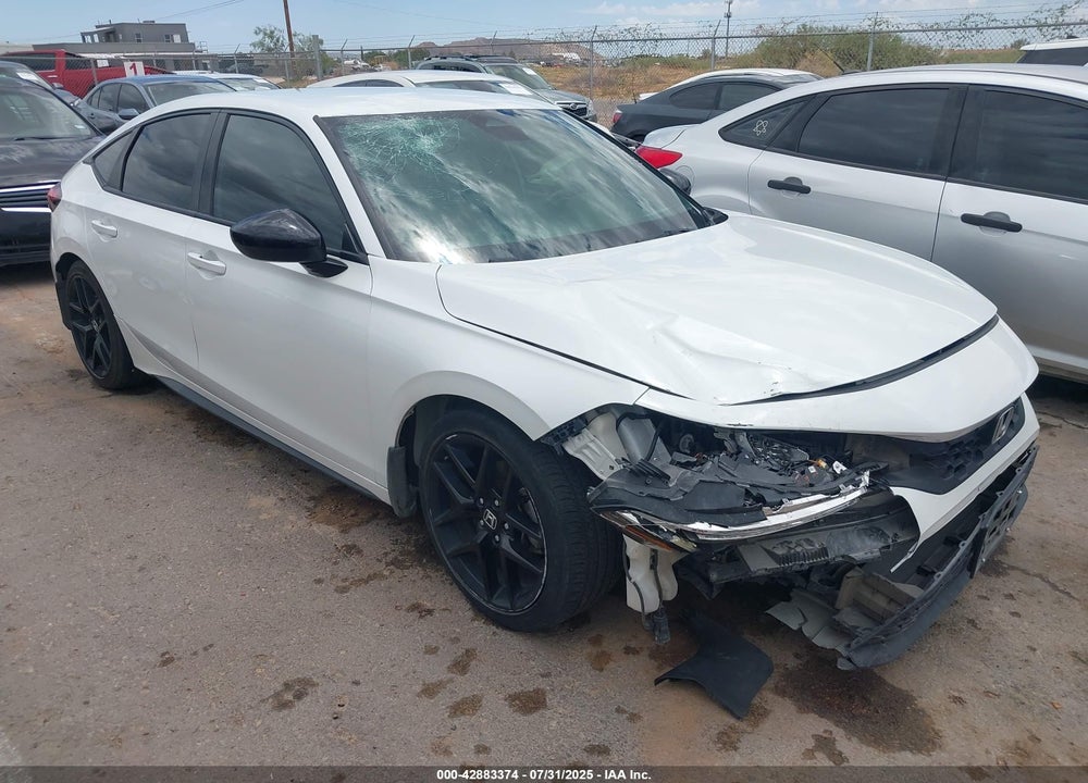 2022 HONDA CIVIC SPORT VIN: 19XFL2H89NE013965