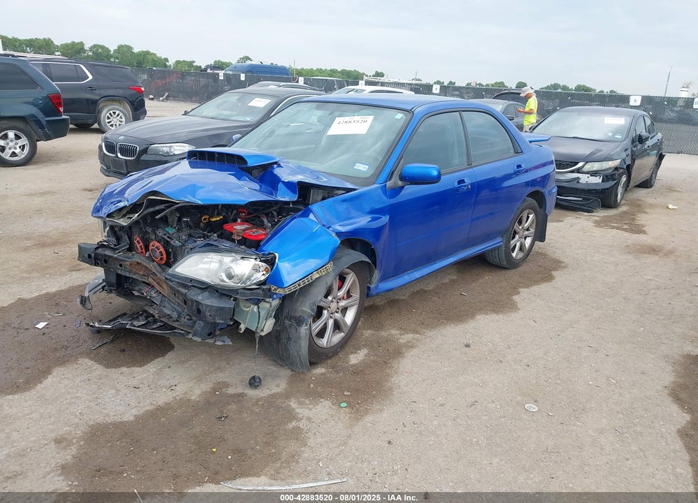 2007 SUBARU IMPREZA WRX VIN: JF1GD74607G521088