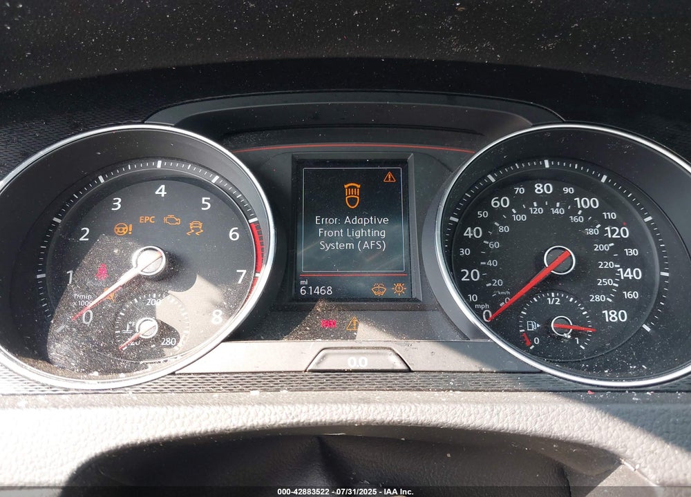 2017 VOLKSWAGEN GOLF VIN: 3VW447AU0HM003020