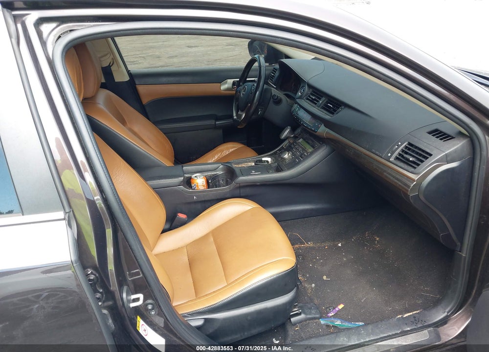 2016 LEXUS CT 200H VIN: JTHKD5BH4G2267121
