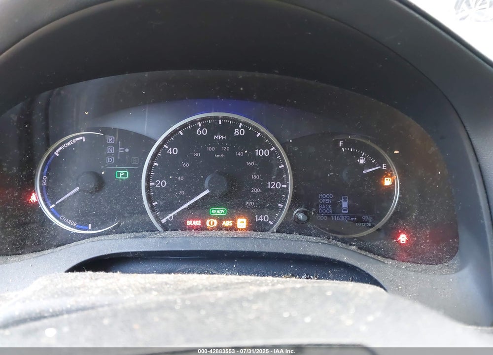 2016 LEXUS CT 200H VIN: JTHKD5BH4G2267121