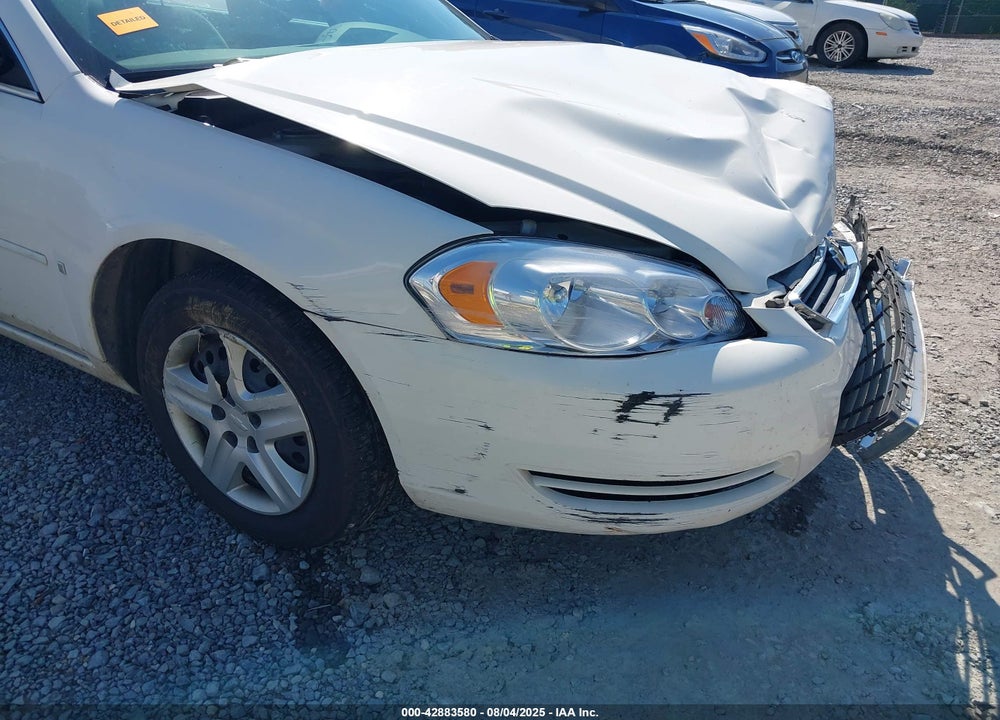 2008 CHEVROLET IMPALA LS VIN: 2G1WB58K789220494