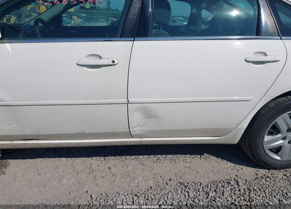 2008 CHEVROLET IMPALA LS VIN: 2G1WB58K789220494