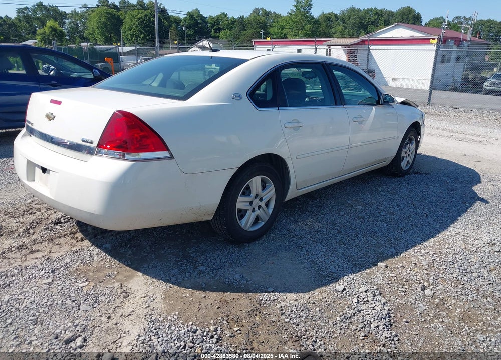 2008 CHEVROLET IMPALA LS VIN: 2G1WB58K789220494