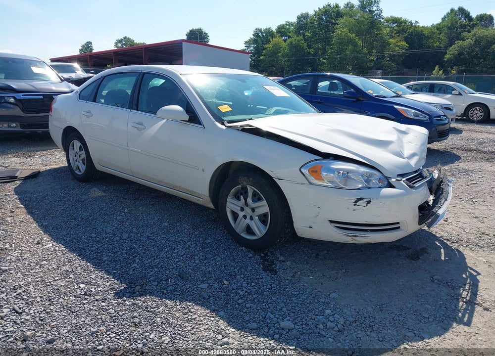 2008 CHEVROLET IMPALA LS VIN: 2G1WB58K789220494