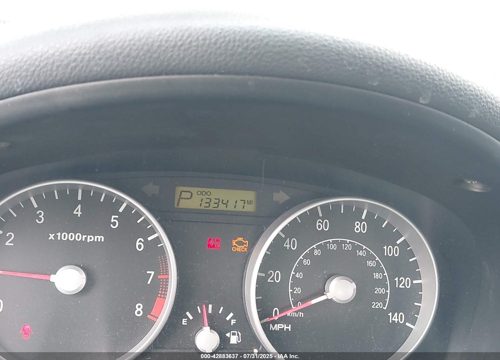 2009 HYUNDAI ACCENT GS VIN: KMHCM36C09U105501