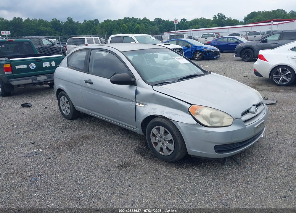 2009 HYUNDAI ACCENT GS VIN: KMHCM36C09U105501