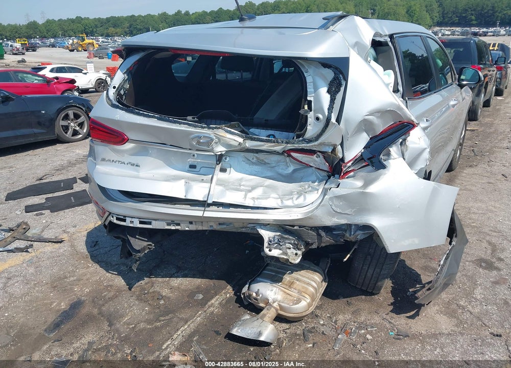 2019 HYUNDAI SANTA FE SE VIN: 5NMS23AD0KH038661