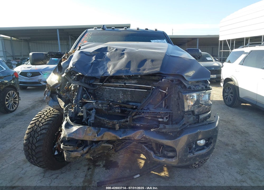 2020 RAM 2500 LONE STAR 4X4 6'4 BOX VIN: 3C6UR5DL5LG212537