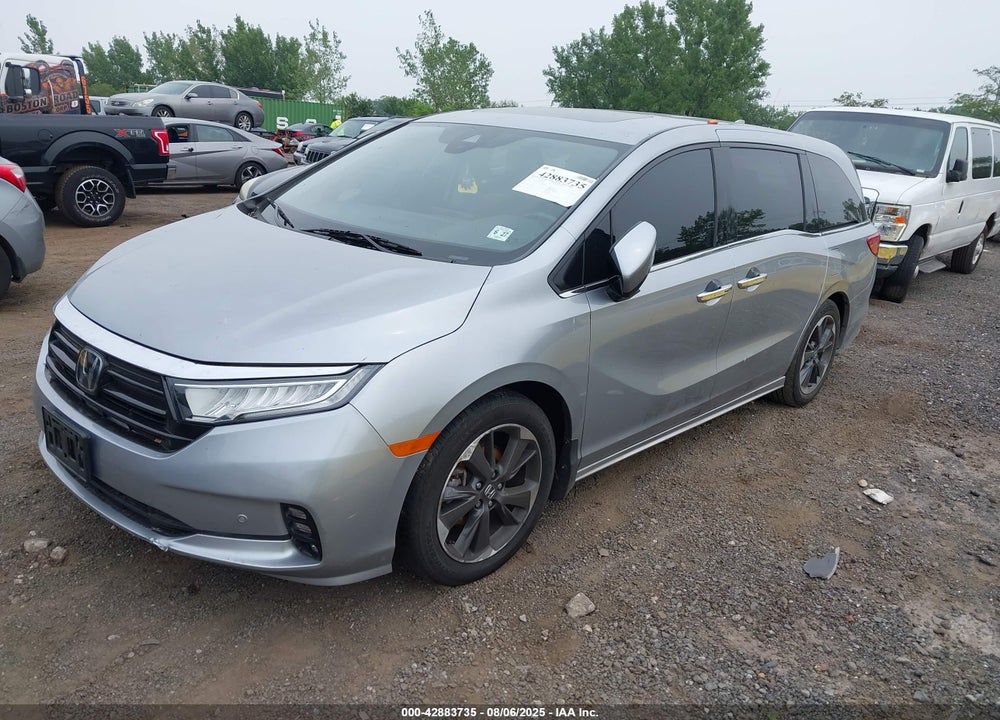 2023 HONDA ODYSSEY ELITE VIN: 5FNRL6H93PB001238
