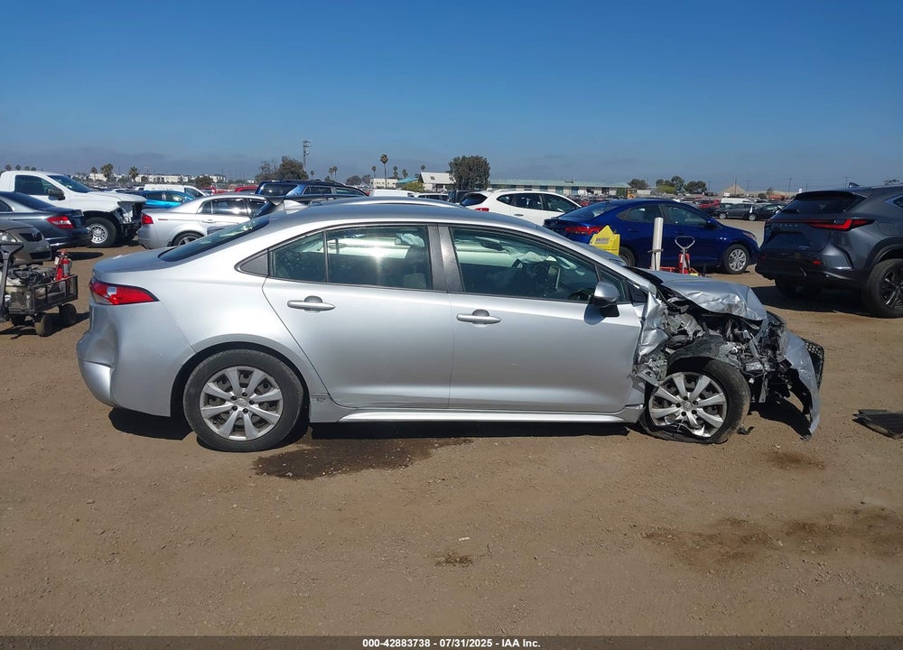 2021 TOYOTA COROLLA LE VIN: JTDEPMAE5MJ132805