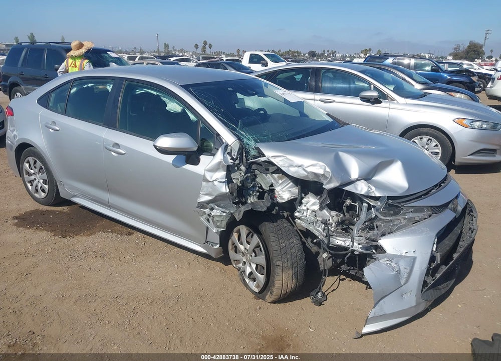 2021 TOYOTA COROLLA LE VIN: JTDEPMAE5MJ132805