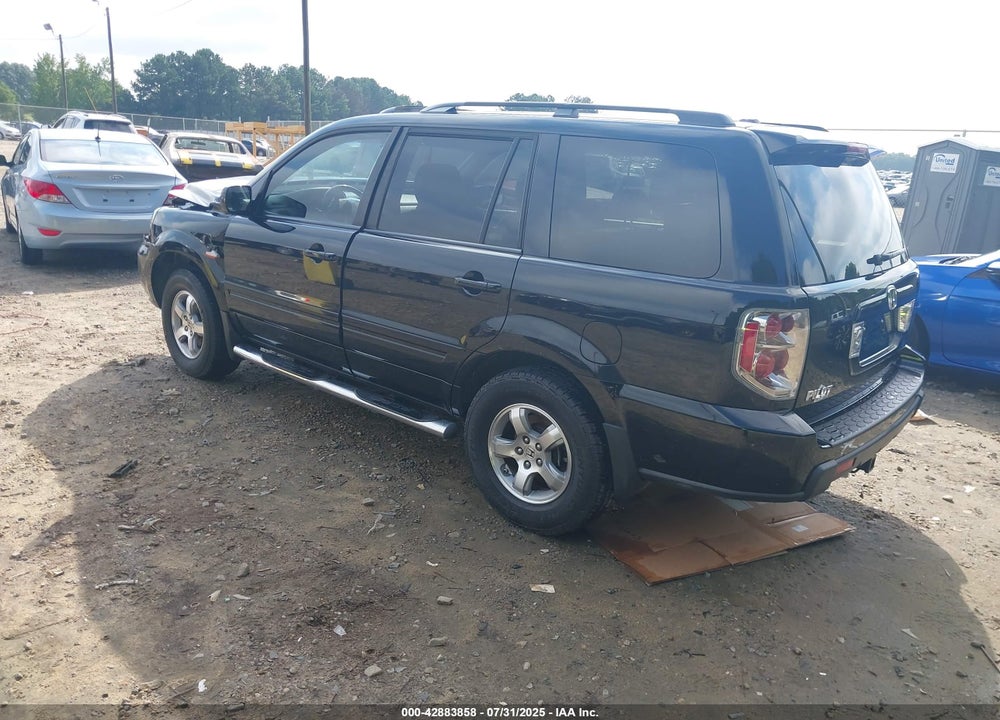 2007 HONDA PILOT EX-L VIN: 5FNYF28517B045750