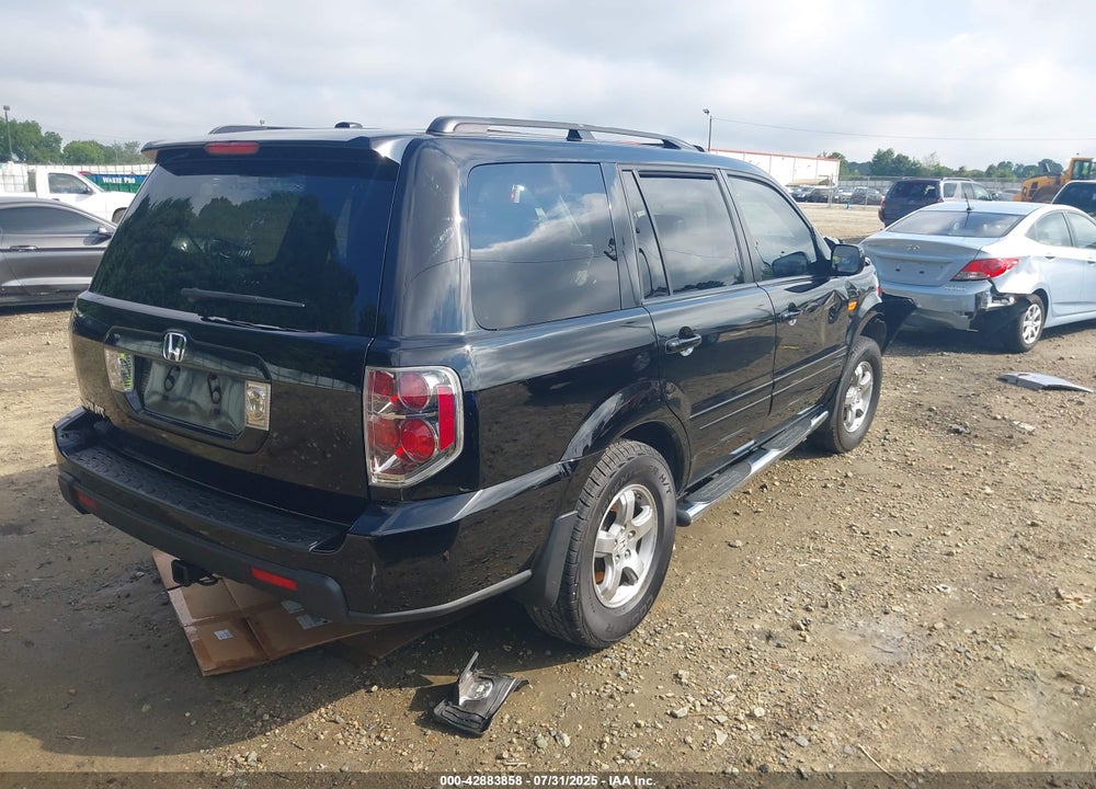 2007 HONDA PILOT EX-L VIN: 5FNYF28517B045750