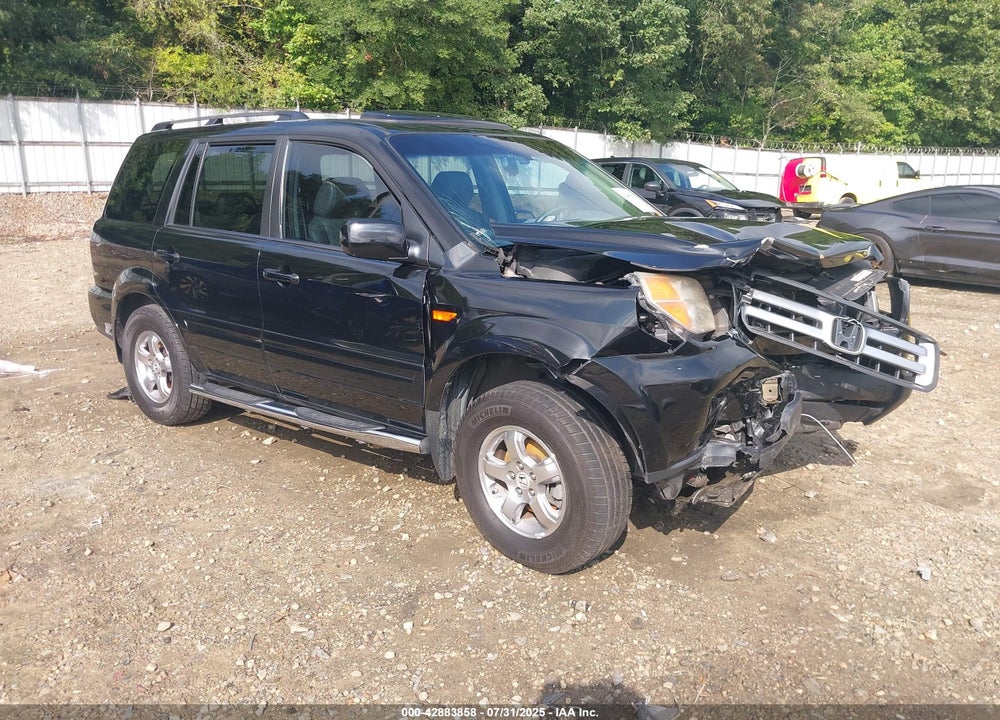 2007 HONDA PILOT EX-L VIN: 5FNYF28517B045750