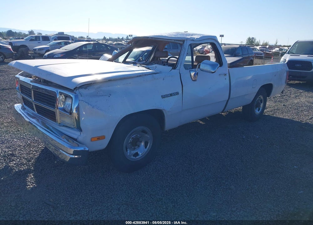 1992 DODGE D-SERIES D300/D350 VIN: 1B6ME36C7NS631303