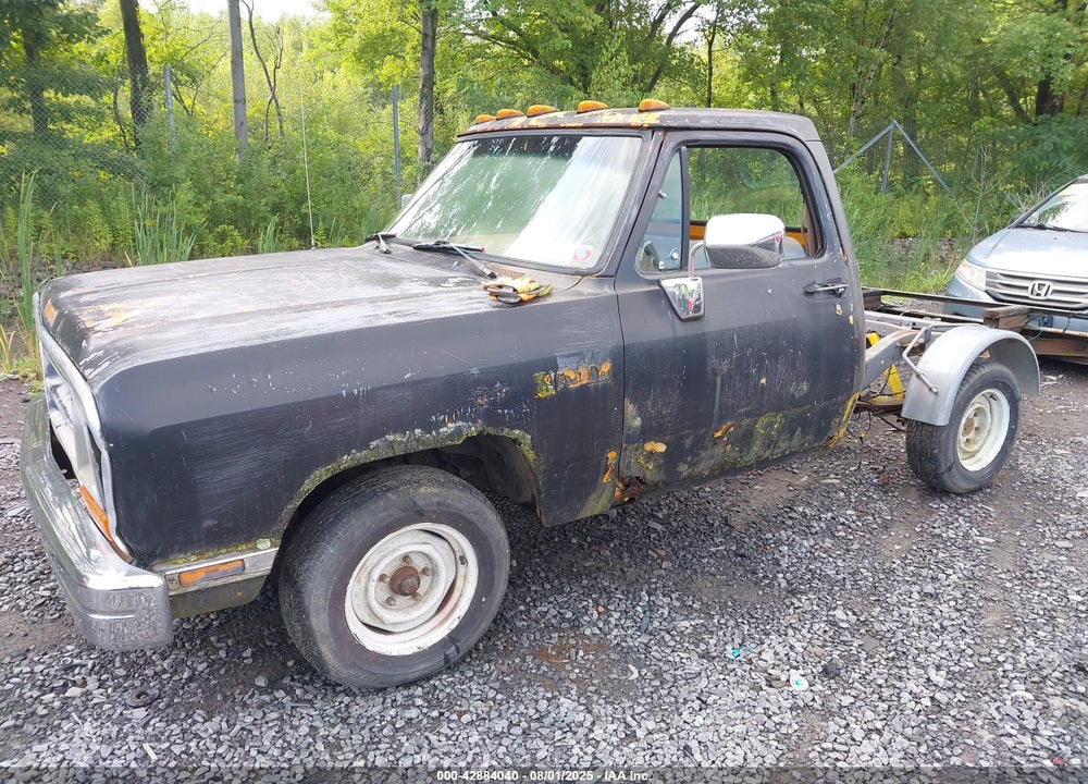 1989 DODGE D-SERIES D100 VIN: 1B7FE06Y8KS163513