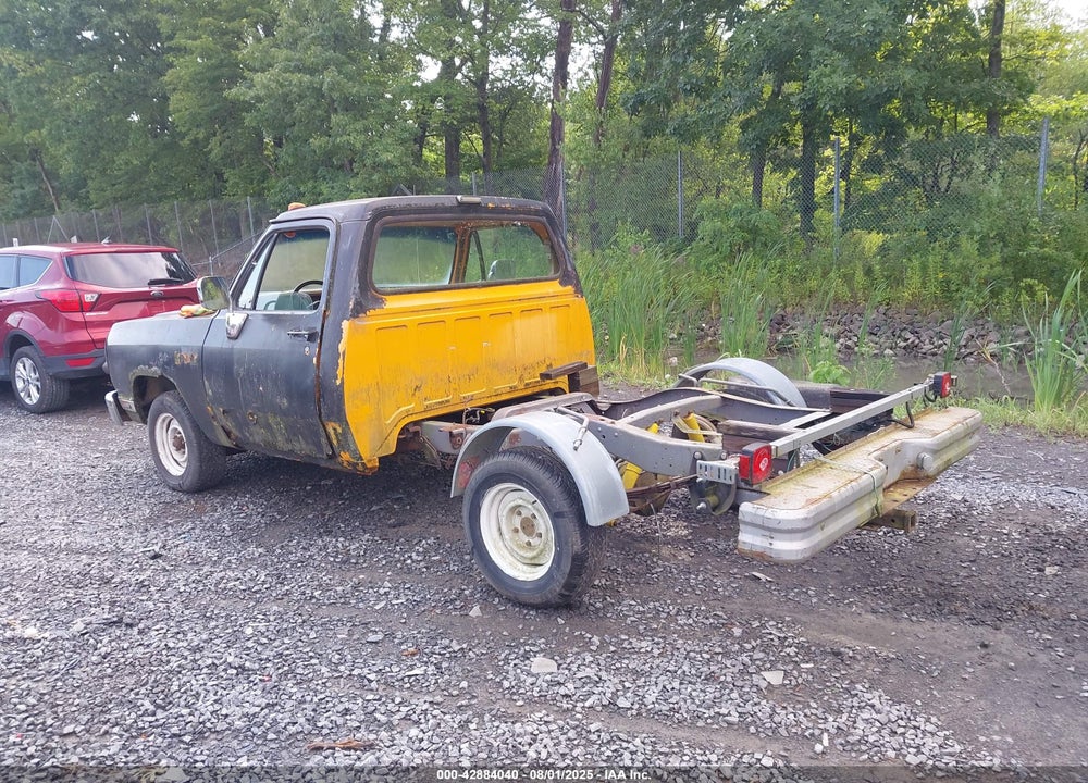 1989 DODGE D-SERIES D100 VIN: 1B7FE06Y8KS163513