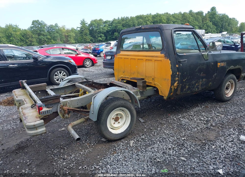 1989 DODGE D-SERIES D100 VIN: 1B7FE06Y8KS163513