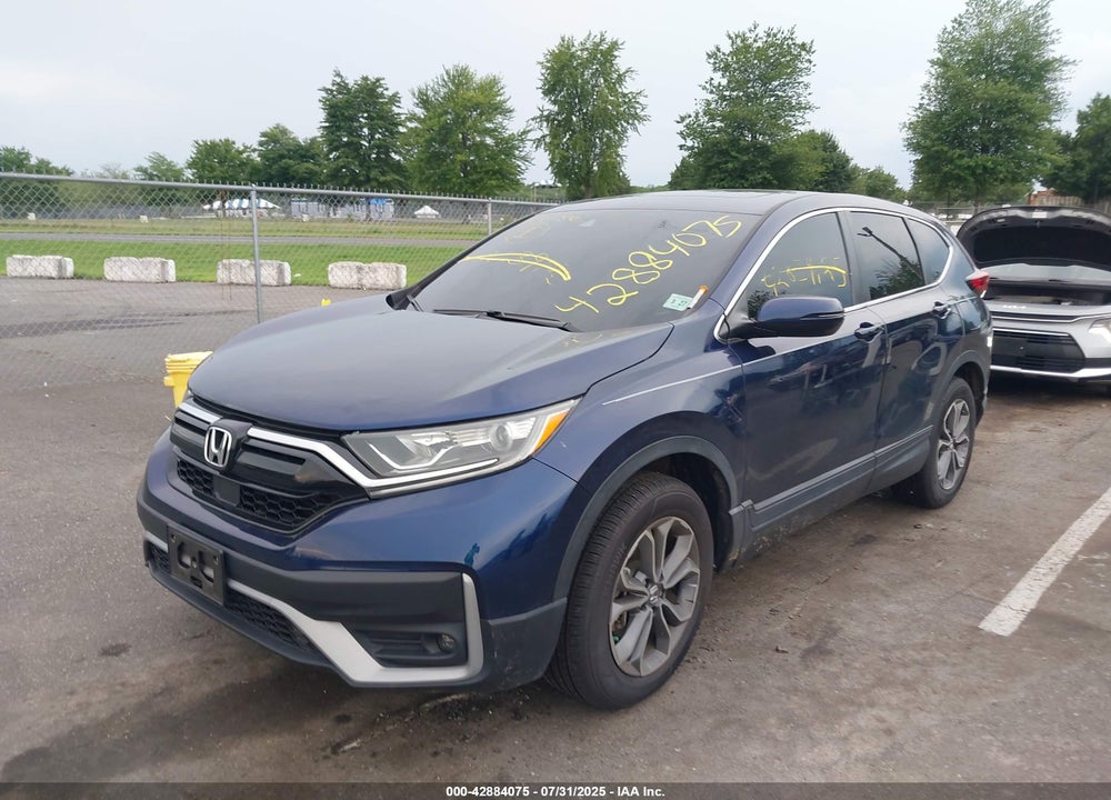 2022 HONDA CR-V AWD EX-L VIN: 2HKRW2H85NH629811
