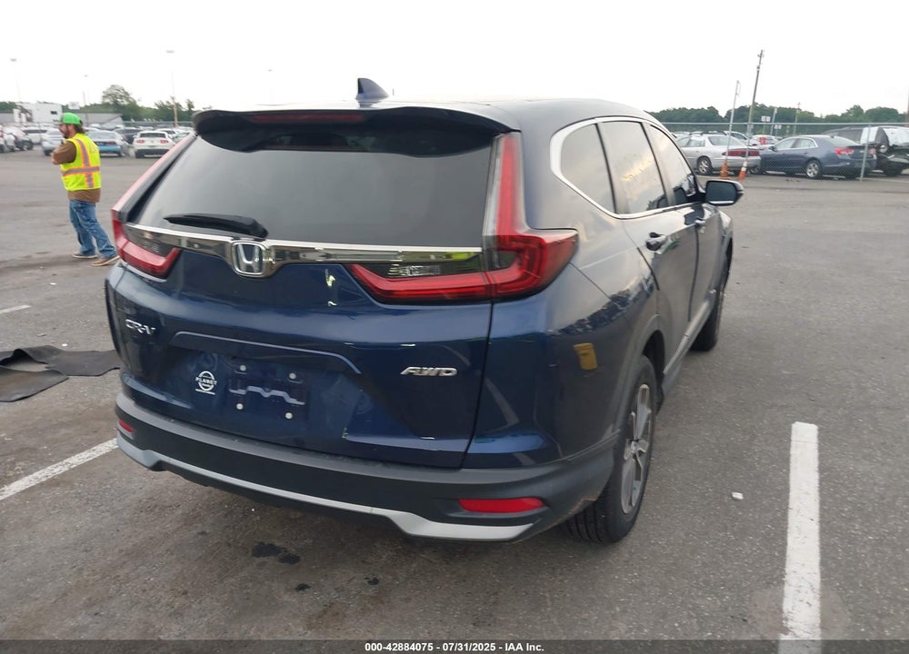 2022 HONDA CR-V AWD EX-L VIN: 2HKRW2H85NH629811