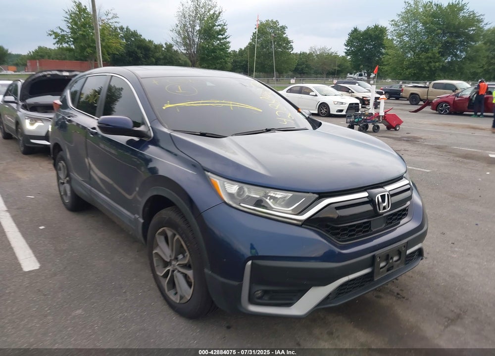 2022 HONDA CR-V AWD EX-L VIN: 2HKRW2H85NH629811