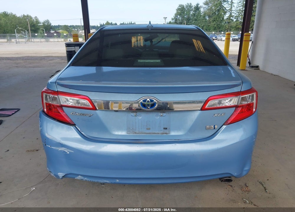 2012 TOYOTA CAMRY HYBRID VIN: 4T1BD1FKXCU042082